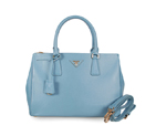 2013 Prada Saffiano Leather Tote Bag 2274 in Light blue 2274