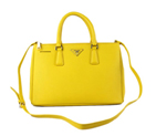 2013 Prada Saffiano Leather Tote Bag 2274 in Yellow 2274