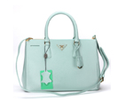 2013 Prada Saffiano Leather Tote Bag 2274 in light blue 2274