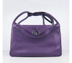 2014 Hermes Lindy 34CM togo leather lindy bag Purple H1056 H1056