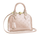 2014 Louis Vuitton Alma BB LG MONOGRAM VERNIS M90064 M90064