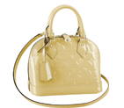 2014 Louis Vuitton Alma BB LG MONOGRAM VERNIS M90104 M90104
