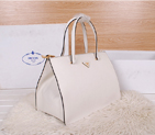 2014 Prada Saffiano Cuir Leather Tote BN2760 in White BN2760