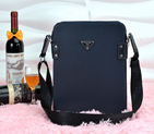 2014 Prada shoulder bag 11056 in RoyalBlue 11056