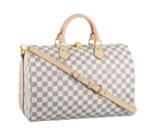 2014 louis vuitton Speedy Bandouliere 35 DAMIER AZUR N41002 N41002