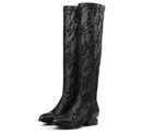 2015 Alexander women Stretch lace Boots AXD0011