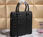 2015 Hermes Briefcase Original Calf Leather H11925 Black H11925