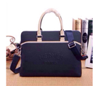 2015 Hermes Briefcase Original Calf Leather H62183 Large tote bag Blue H62183