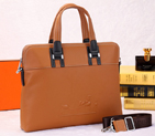 2015 Hermes Briefcase Original Calf Leather H9826 Wheat H9826