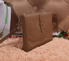 2015 Hermes Clutch Bag Calfskin Leather H9398 Khaki H9398