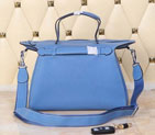 2015 Hermes Oxer Top Handle Messenger Bag H8096 SkyBlue H8096