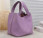 2015 Hermes Picotin Lock MM Bag in Clemence Leather H8616 Lavender H8616
