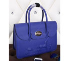 2015 Hermes Tote bag clemence leather H0345 in Blue H0345