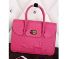 2015 Hermes Tote bag clemence leather H0345 in Rose H0345