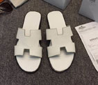2015 Hermes men slippers shoes in soft leather HMS0110