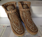 2015 Isabel women Buckskin rivets Boots IM0016