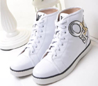 2015 Louis vitton Strap casual high-top boots SW0196