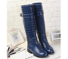 2015 Louis vitton women Crocodile high boots SW0148