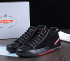 2015 Prada men Nubuck strap high-top casual shoes PSM0251