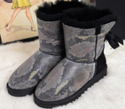 2015 UGG women Snakeskin pattern snow boots UGG0071