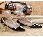 2015 Valentino women flats shoes with rivet VN0061