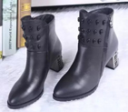2015 chrome hearts Rivet boots CHW0033