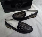 2015 chrome hearts men Rivet Casual shoes CHN0002