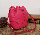 2015 gucci Bright diamante leather bucket bag in Rose 354228