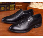2015 louis vuitton men Crocodile business shoes SML0338