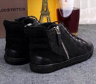2015 louis vuitton men High-top casual shoes SML0334