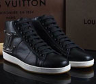 2015 louis vuitton men High-top casual shoes SML0331