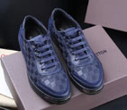 2015 louis vuitton men embossed nubuck leather casual shoes SML0321