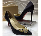 2016 Christian Louboutin high-heeled shoes in Silk 10.5cm CLWS0101