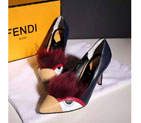 2016 Fendi women whoes in Goatskin leather Heel Height 8cm FSW0031