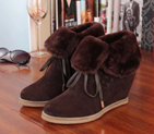2016 Louis vitton Short Boot with wool SW0302
