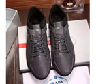 2016 New Arrivals Prada men Calfskin leather insize velvet casual shoes PSM0359