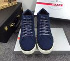 2016 Prada Nubuck leather men Lace-up sneaker shoes PSM0356