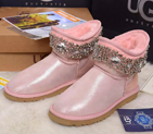 2016 UGG women new arrivals short boots with Beads UGG0105