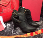 2016 Valentino women Calfskin leather Short boots VN0071