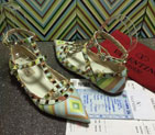 2016 Valentino women Flat shoes with Rivet VN0194