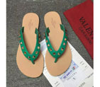 2016 Valentino women Flip-flops shoes with rivet VN0336