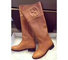 2016 gucci women classic Boots in Calfskin leather GWS369