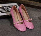 2016 gucci women shoes in Patent leather Heel Height 5.5cm GWS168