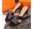 2016 hermes classic women Slippers in Calfskin leather HWS103