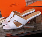 2016 hermes classic women Slippers in Patent leather HWS109