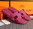 2016 hermes new arrivals women Flats Slippers in Calfskin leather HWS138