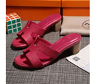 2016 hermes new arrivals women Slippers in Calfskin leather HWS128