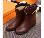 2016 hermes women new arrivals Classic calfskin leather Boots HWS089