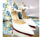 2016 latest Christian Louboutin high-heeled shoes with rivet CLWS0140