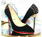 2016 latest Christian Louboutin high-heeled shoes with rivet CLWS0146